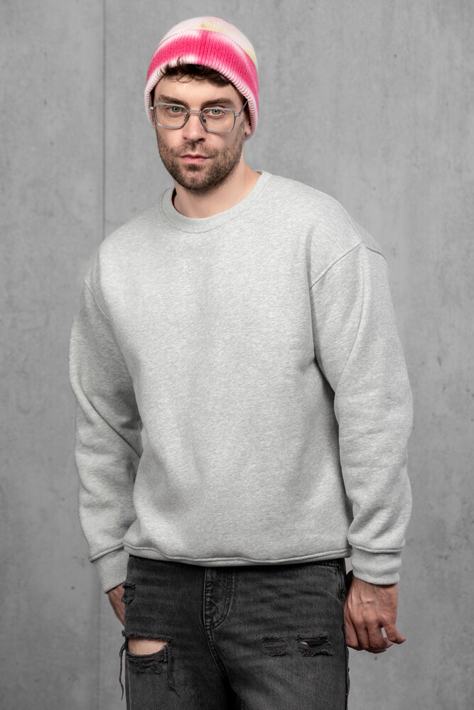 Чоловіча шапка Тай Дай з ангори та мериносу (Sunset Stripe)