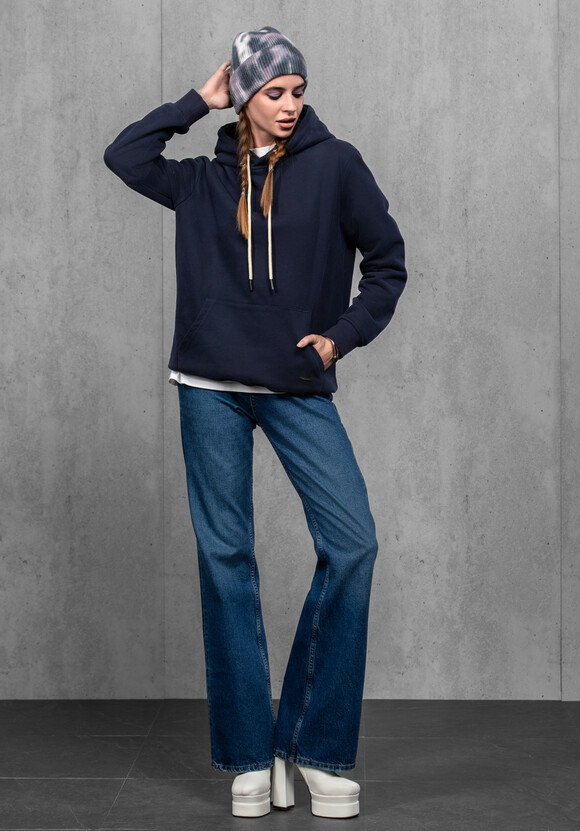 Жіноча шапка Тай Дай з ангори та мериносу (Ink Fade)